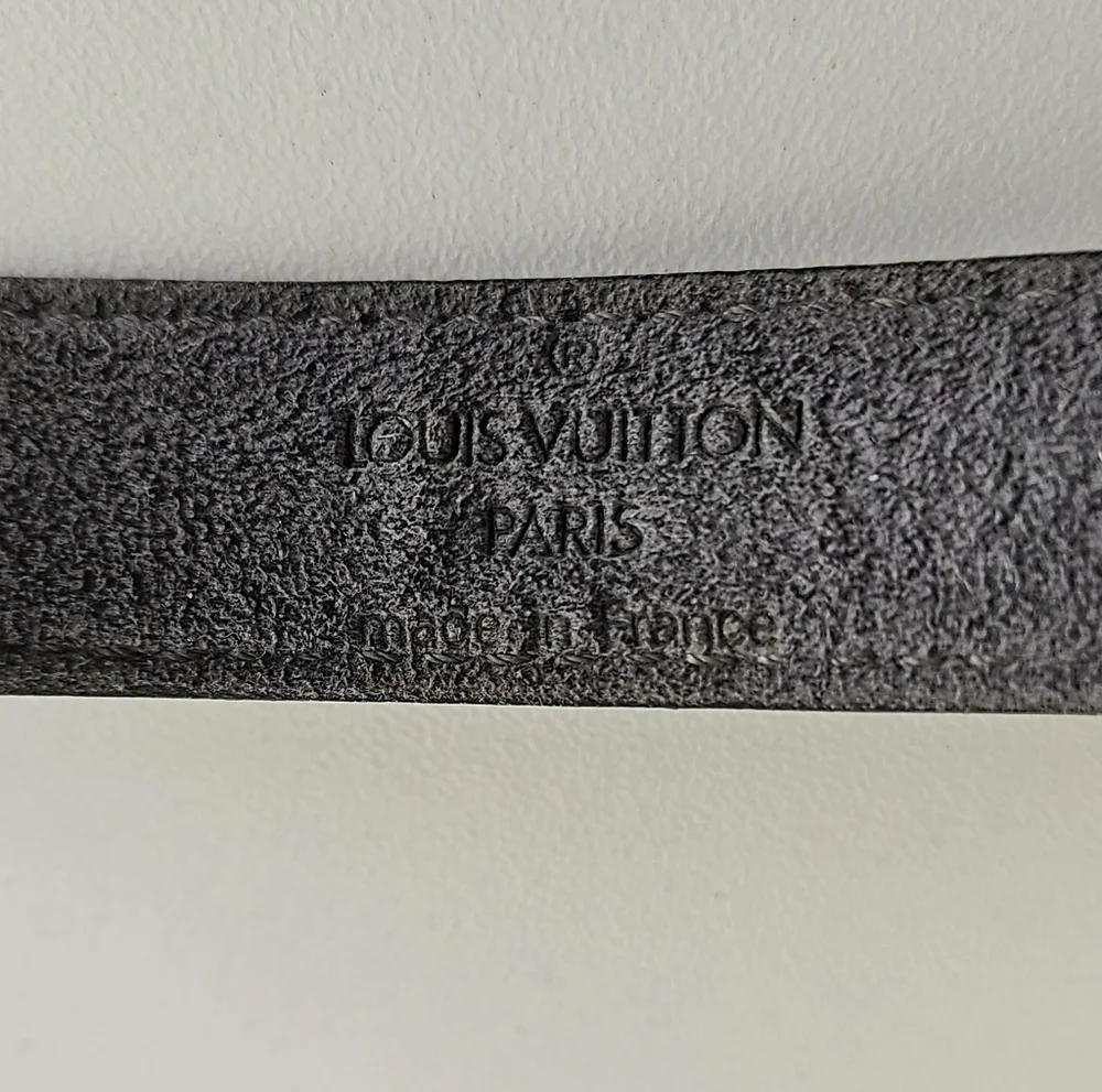 Louis Vuitton Black Good Luck Monogram Bracelet